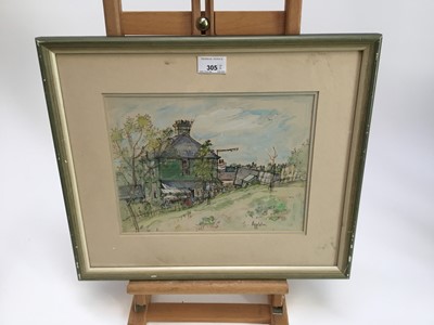 Lot 129 - Three watercolours by Sheila Appleton, Anthony Osler and Dennis Grater