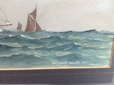Lot 129 - Three watercolours by Sheila Appleton, Anthony Osler and Dennis Grater