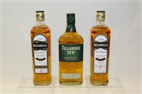 Lot 1308 - Whisky - three bottles, Tullamore D.E.W. and...