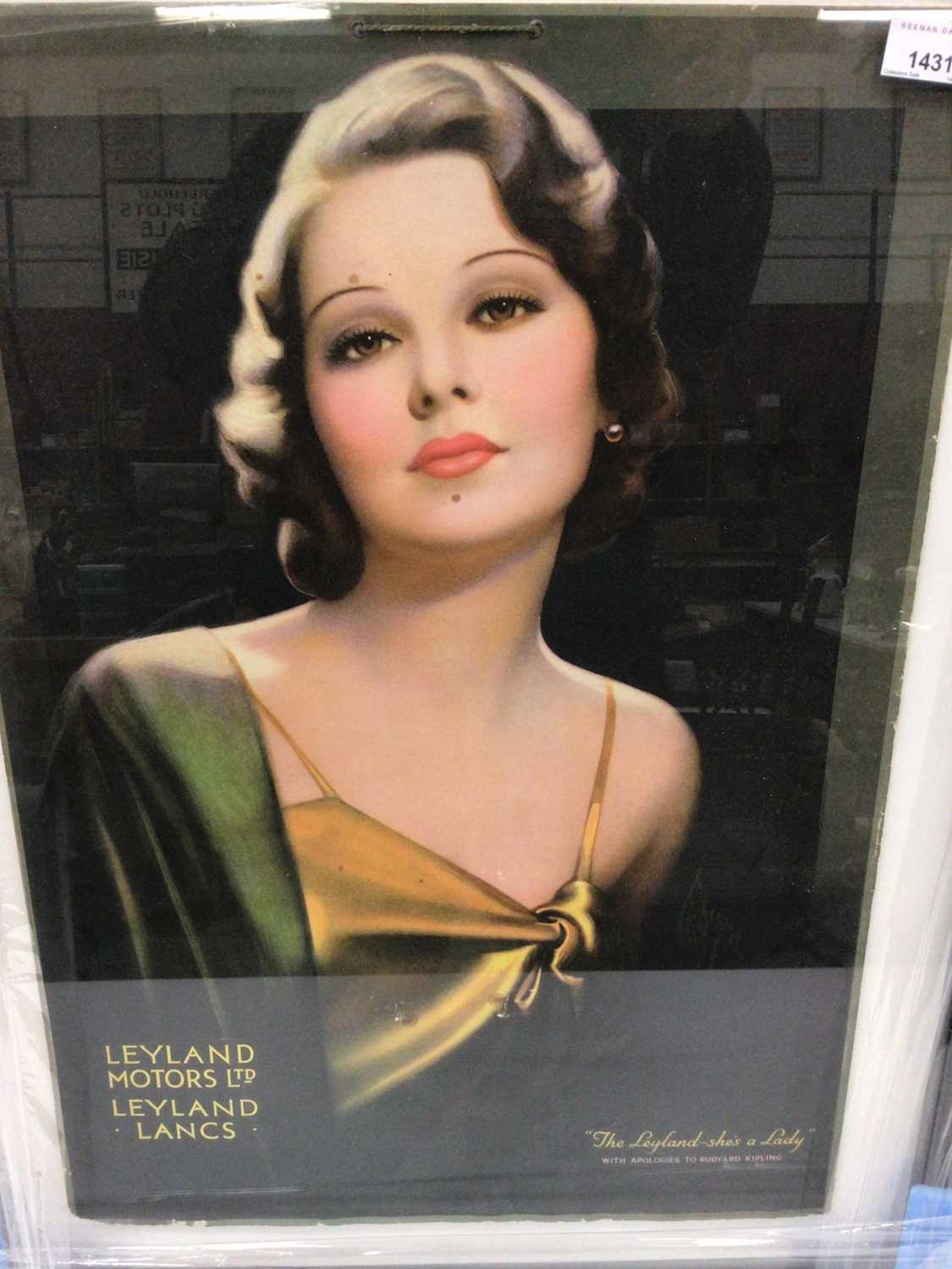 Lot 1431 She s A Leyland Lady Original Calendar lot-1431-she-s-a-leyland-lady-original-calendar