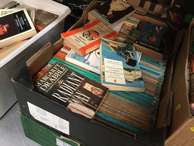 Lot 398 - Three boxes of Penguin books