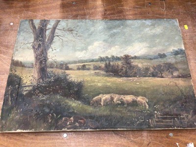 Lot 577 - Group of mixed oil paintings