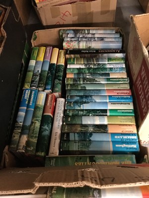Lot 399 - Two boxes of Hale travel books