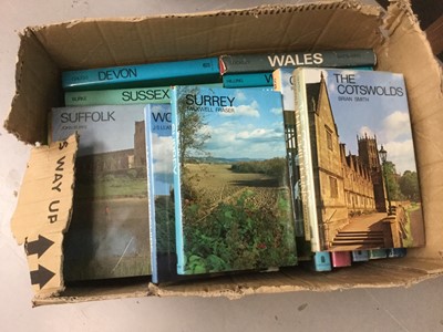 Lot 362 - Two boxes of Batsford travel books