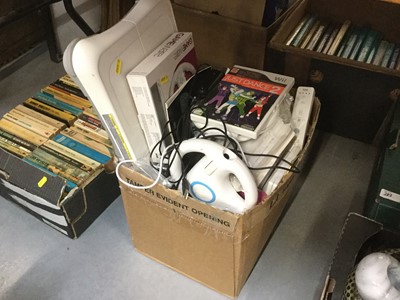 Lot 384 - Two Wii consoles, games and accessories