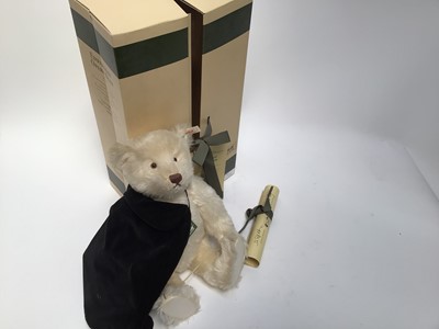 Lot 1830 - Steiff 1995 Musical Centenary Bear 653148, Steiff 1994 Musical Edwardian Opera Bear 653131