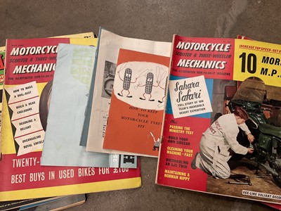 Lot 159 - Small collection of vintage motorcycle magazines