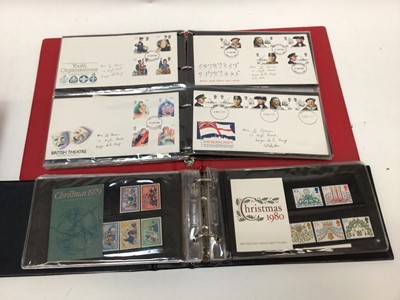 Lot 1507 - Stamps Collection of stamps and First Day covers, Presentation Packs in albums and two tins.