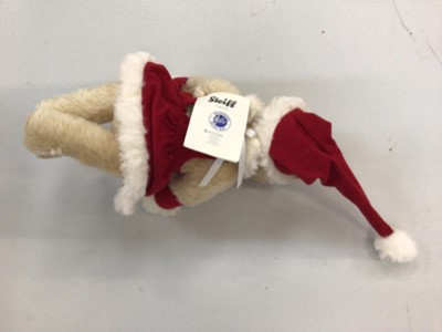 Lot 1845 - Steiff Radetzki 657696, Matrjoschka 034190 and Mrs Santa Claus 021381.  All boxed and with certificates.