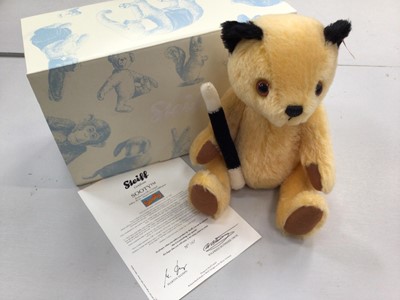 Lot 1847 - Steiff 2011 Sooty 663932, boxed with certificate.