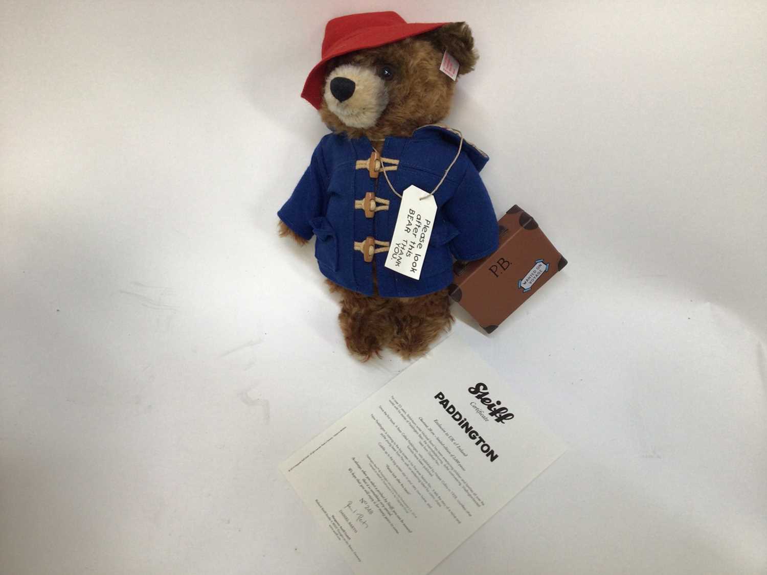 Lot 1885 - Steiff Paddington 664632 and The Vienna Boys Choir 659966, both boxed with certificates.
