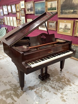 Lot 1462 - Grotrian Steinweg baby grand piano, circa 1935, serial number 62990