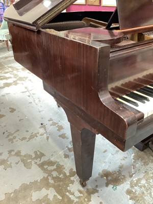 Lot 1462 - Grotrian Steinweg baby grand piano, circa 1935, serial number 62990