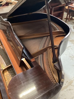 Lot 1462 - Grotrian Steinweg baby grand piano, circa 1935, serial number 62990