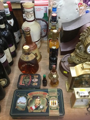 Lot 375 - Collection of wines and Spirits to include Dimple Whisky, Bells Whisky, Port and others.