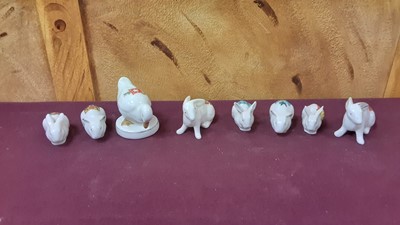 Lot 1026 - Collection of W.H. Goss crested China and other W.H. Goss