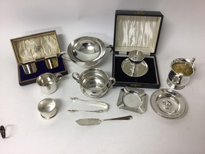 Lot 134 - Quantity of silver