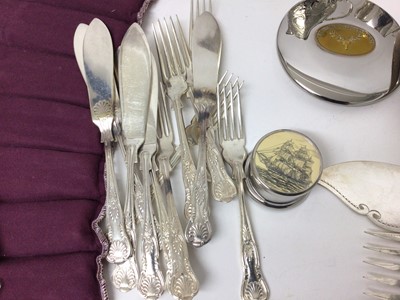 Lot 232 - Quantity of silver plate
