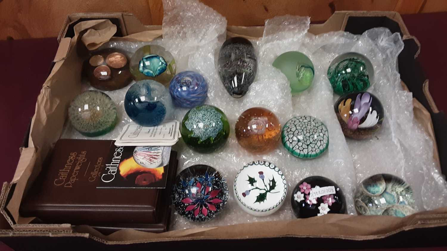 Lot 1153 - Collection of Caithness limited edition glass paperweights