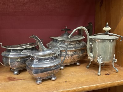 Lot 197 - Collection of silver plate