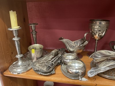 Lot 197 - Collection of silver plate