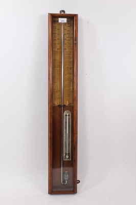 Lot 615 - Victorian Admiral Fitzroy’s barometer retailed by Wharrie of Berry Street, Liverpool