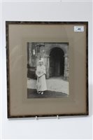 Lot 49 - HM Queen Mary - signed presentation photograph...