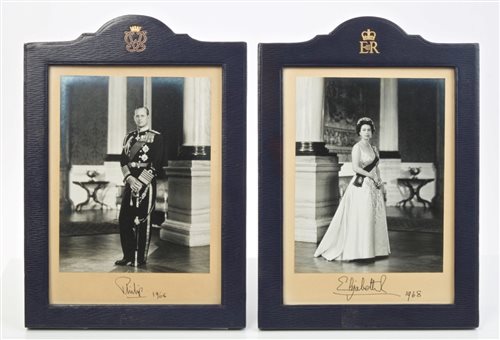Lot 51 - HM Queen Elizabeth II and HRH The Duke of...