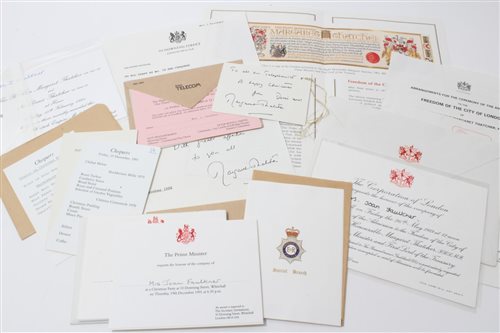 Lot 58 - Fascinating collection of 10 Downing Street...