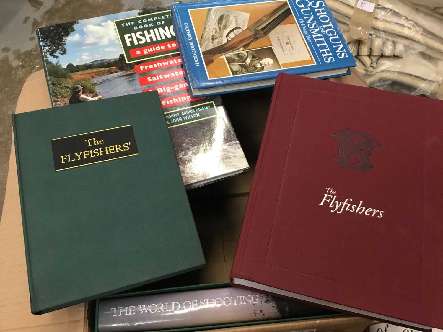 Lot 98 - Lot good quality fly fishing and shooting books and others