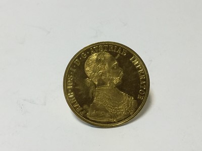 Lot 440 - Austrian - Gold 4 Ducat 1915 (restrike) UNC (1 coin)