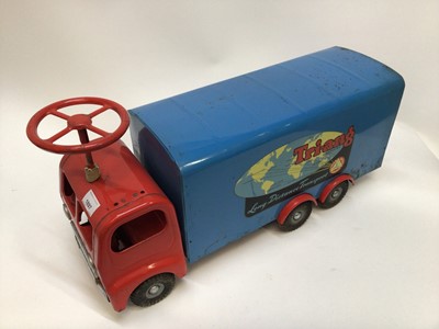 Lot 1897 - Tri-ang Tin Plate Long Distance Transport Lorry