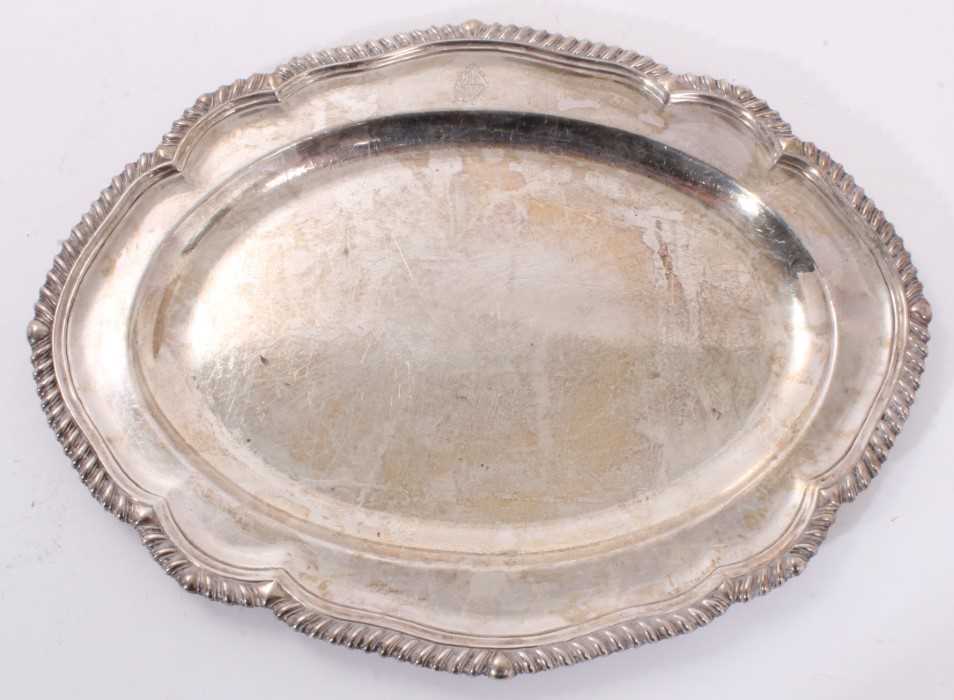 Lot 332 - Fine quality Victorian silver serving dish