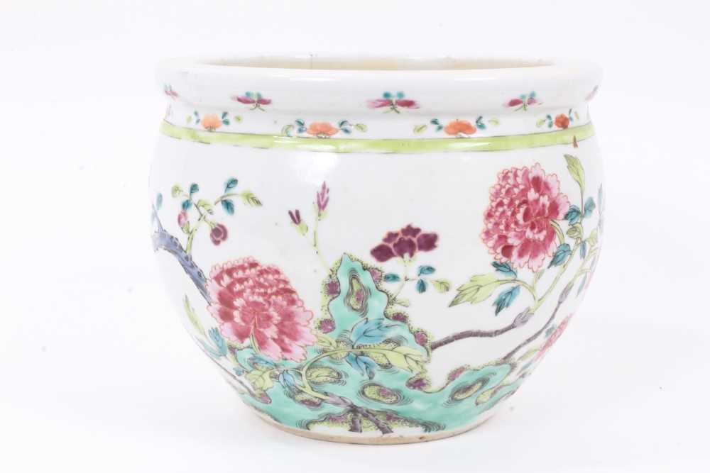 Lot 188 - 19th century Chinese famille rose porcelain jardinere