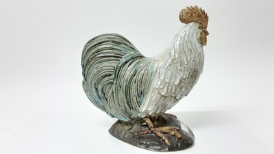 Lot 1171 - Bernard Rooke pottery model of a cockerel