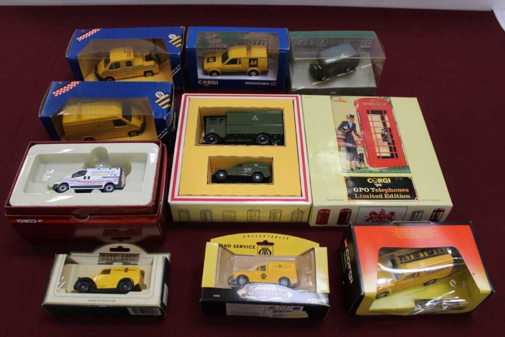 Lot 1865 - Diecast boxed selection of GPO telephone vehicles (qty)