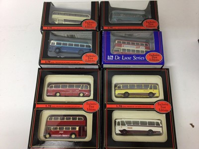 Lot 1867 - Diecast boxed selection of EFE Buses