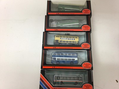 Lot 1867 - Diecast boxed selection of EFE Buses