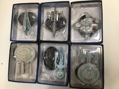 Lot 1900 - Star Wars, Star Trek and other related toys and figures including Bandai lazer tank mostly all boxed