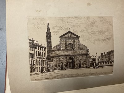 Lot 1734 - James Wood Brown, The Dominican Church of Santa Maria Novella in Florence