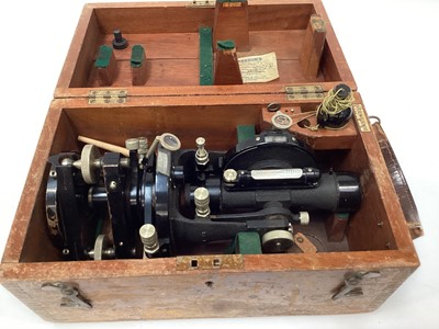 Lot 2439 - Vintage Stanley Theodolite in case