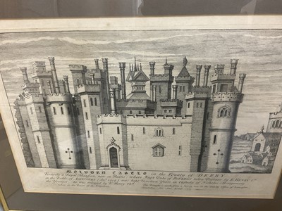 Lot 286 - Four Cambridge prints and other antique prints