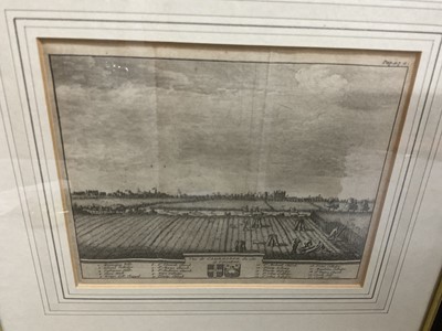 Lot 286 - Four Cambridge prints and other antique prints