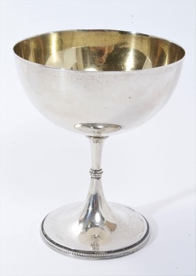 Lot 396 - 1920s  silver goblet