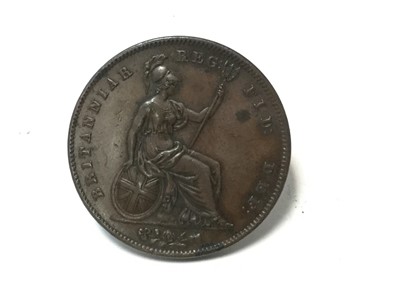 Lot 446 - G.B. - Copper Penny Victoria 1846 EF (1 coin)