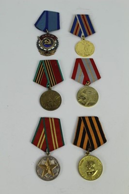 Lot 742 - Collection of fourteen various Soviet commemorative and anniversary medals (14 medals)