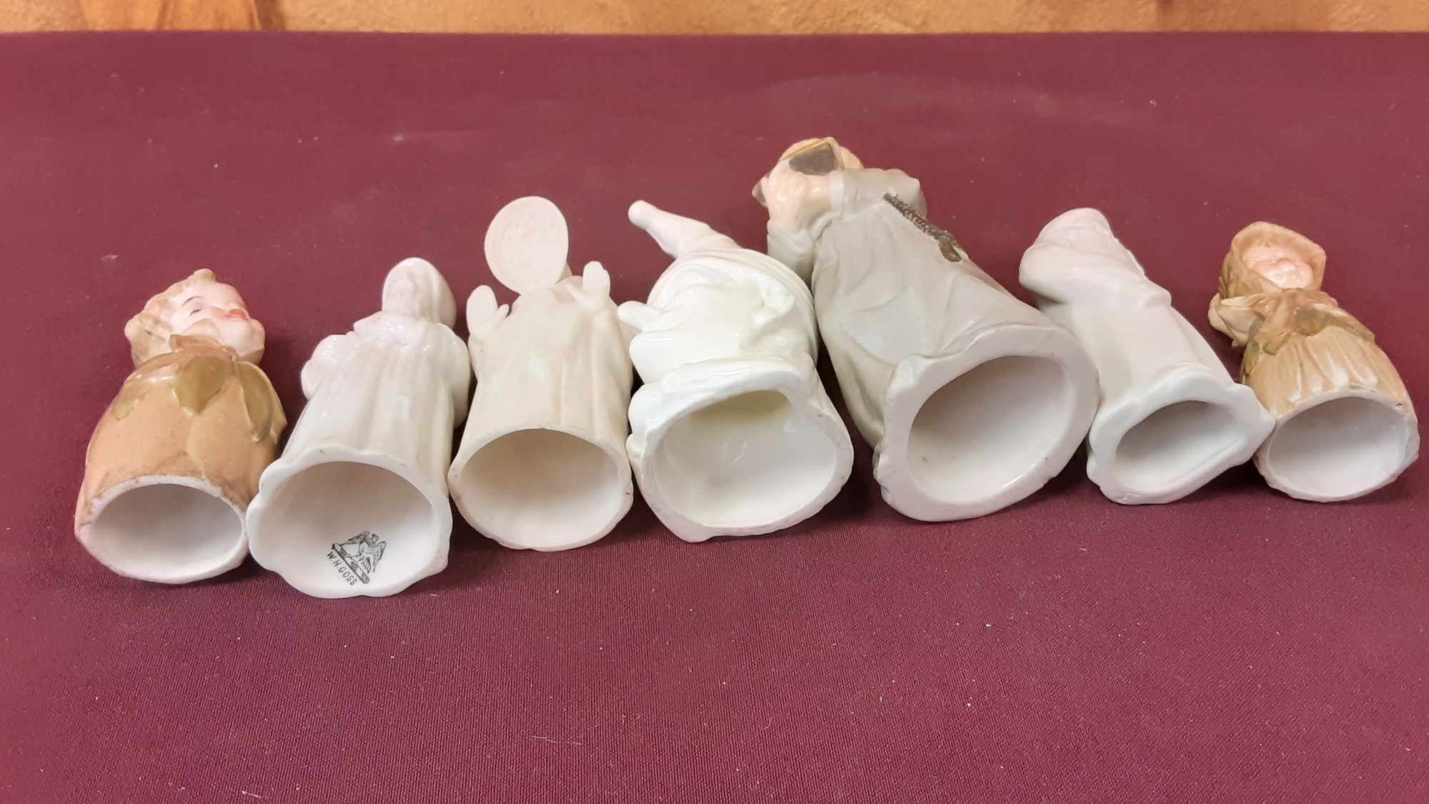 Lot 1054 Fourteen Royal Worcester candle snuffers