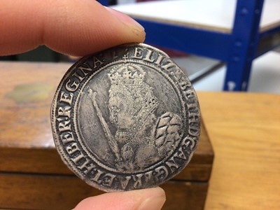 Lot 480 - G.B. - Silver hammered Half Crown Elizabeth I, mint mark 1, 1601 F-VF (Spink Ref: 2583) (1 coin)