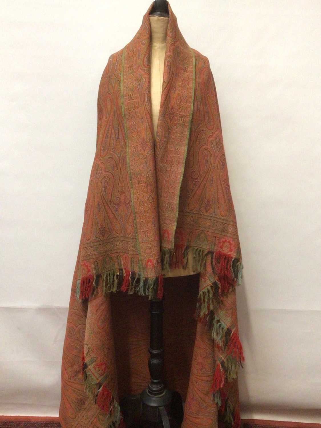 Lot 2076 - Antique Paisley shawl