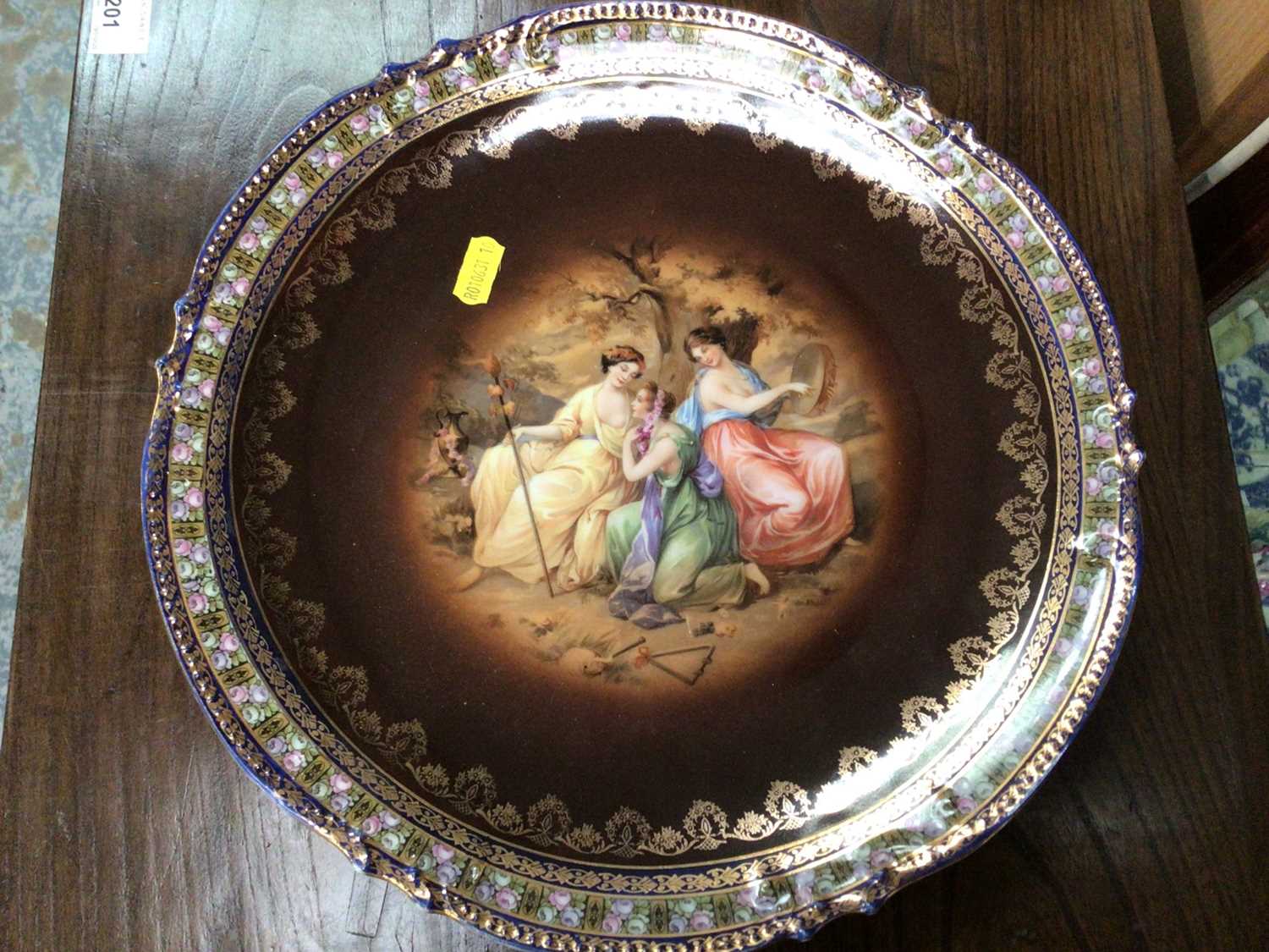 Lot 263 - Vienna Wall plate